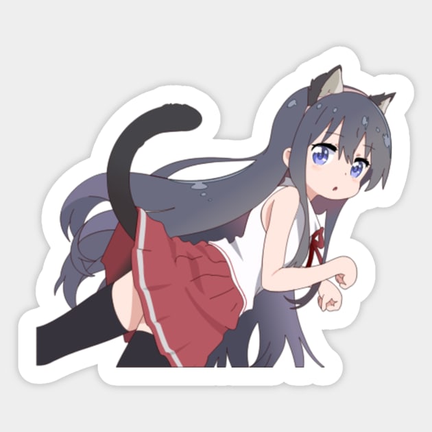 Hana Catgirl Sticker by KokoroPopShop